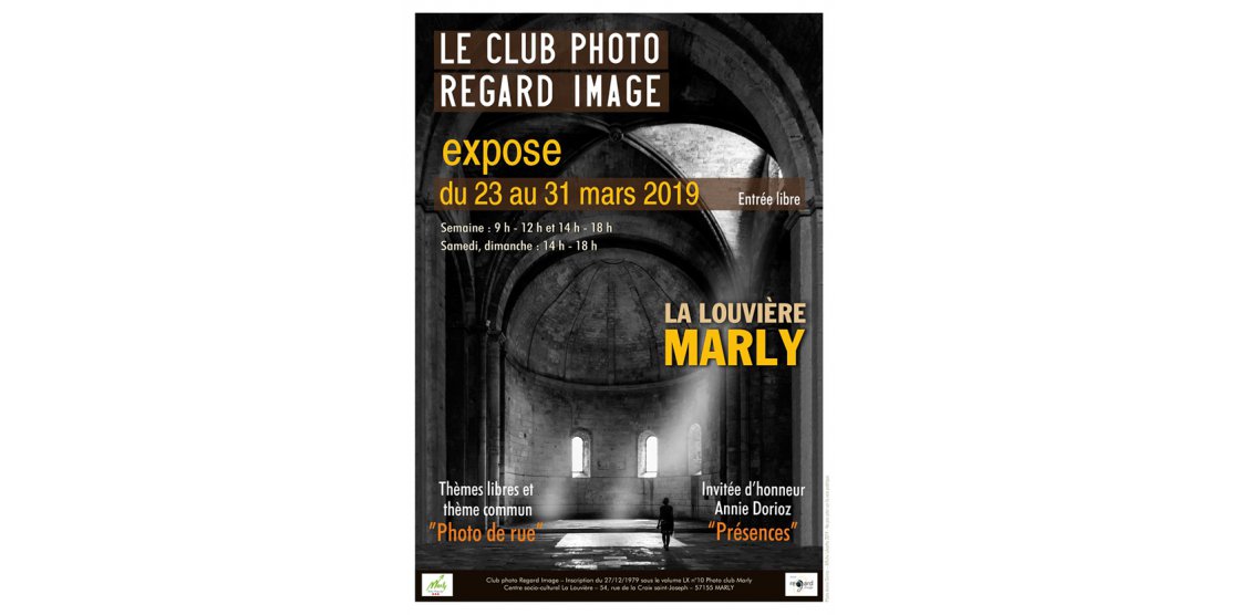 EXPOSITION LA LOUVIERE MARLY