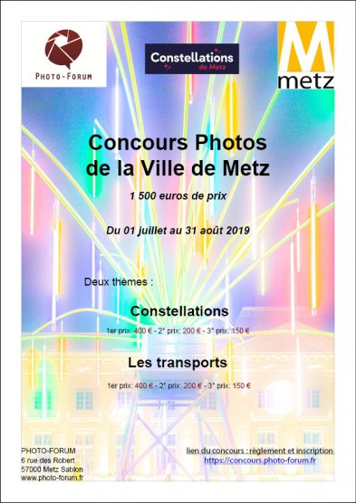 Les résultats - Concours photos de la ville de Metz 2019
