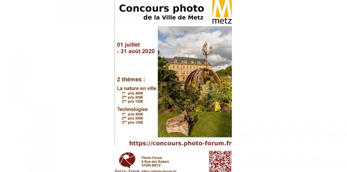 Concours photos de la ville de Metz 2020 - Les résultats